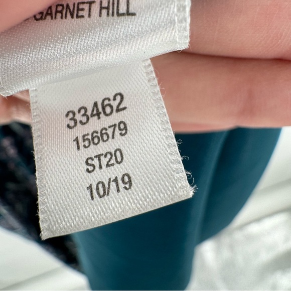 Garnet Hill Marina Crêpe Dress Size 6 - Picture 7 of 8